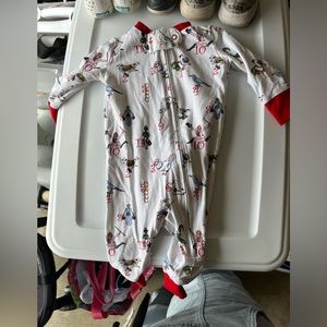 6 month 12 days of Christmas pajamas